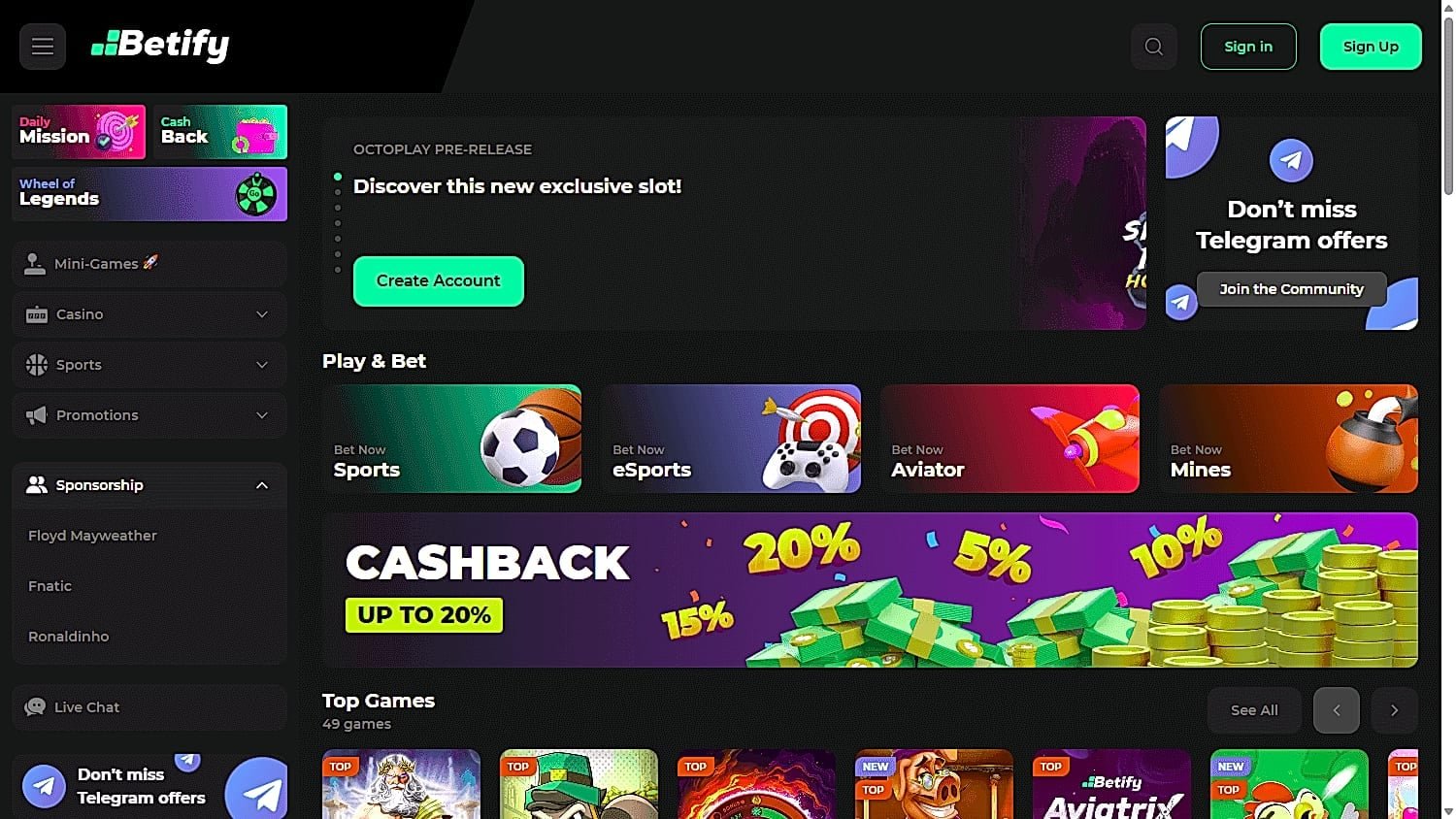 Betify Casino mis à l'épreuve : bonus, jeux, retraits