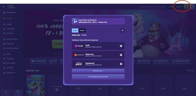 SG Casino méthodes de paiement – E-wallets Neteller et Skrill : retraits instantanés sur SG Casino